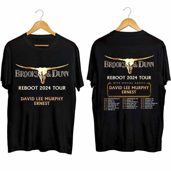 Jasper
D Other - Brooks Dunn 2024 Country Music Tour 2 Sided T-Shirt